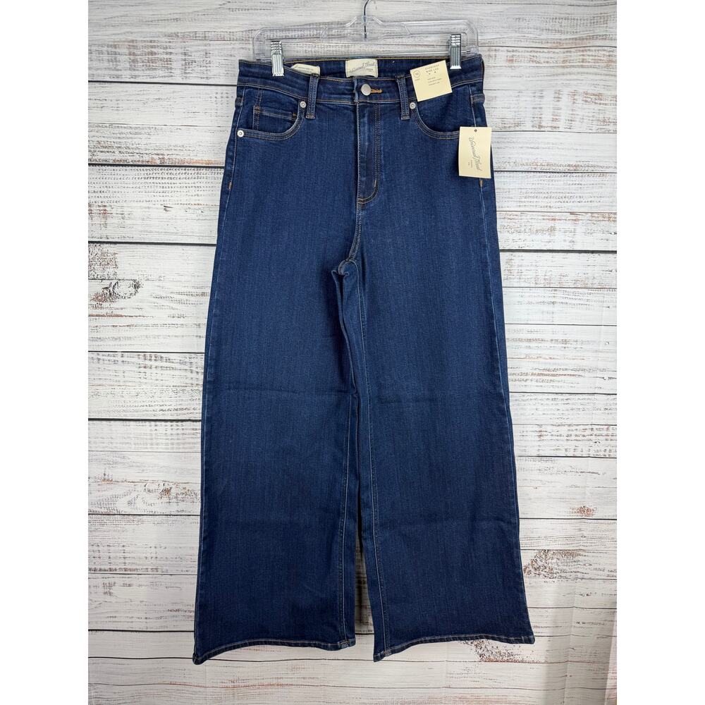 Universal Thread Women's Dark Blue Wide Leg Jeans